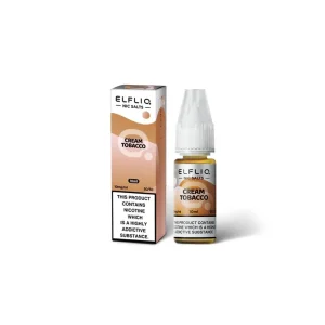 Cream Tobacco Nic salt E-liquid by Elf Bar Elfliq