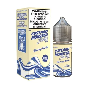 Custard Monster Swirl Edition – Blueberry Vanilla – Nicotine Salt 30ML E-Liquid