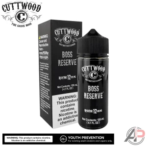 Cuttwood Boss Reserve E-Liquid 120mL