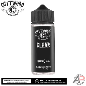 Cuttwood Clear E-Liquid 120mL