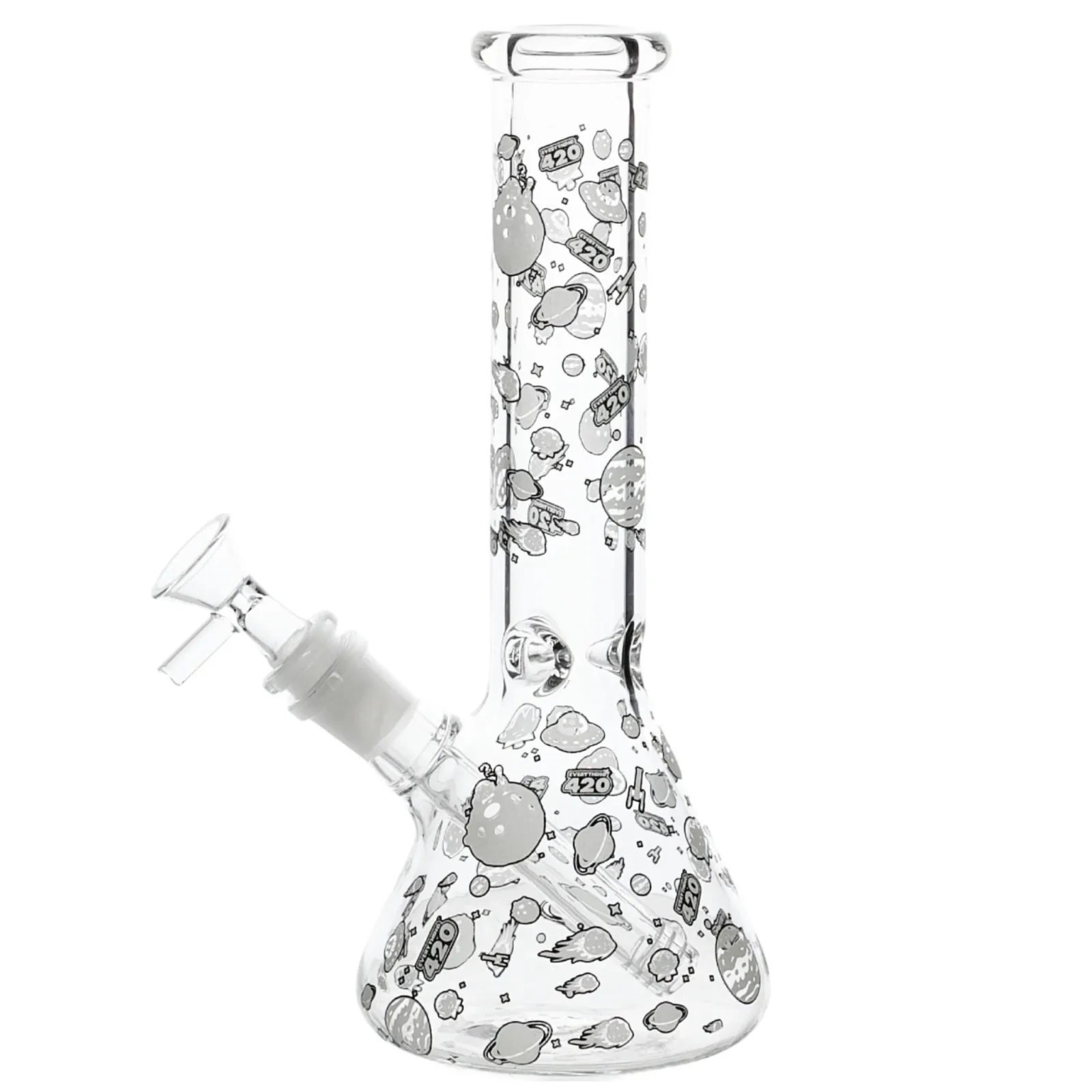 E420 Glow in the Dark Universe Bong - 10in