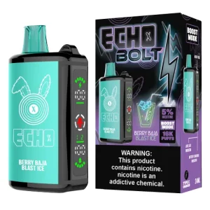 ECHO BOLT Berry Baja Blast Ice Disposable Vape | 16000 Puffs