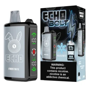 ECHO BOLT Frostbite 16000 Puffs Disposable Vape | $12.95