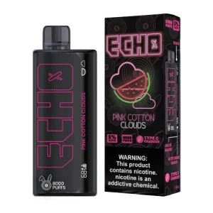 ECHO Pink Cotton Clouds Disposable Vape | 8000 Puffs
