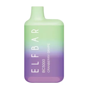 ELF BAR Disposable Vape BC 5000 Puffs – Cranberry Grape