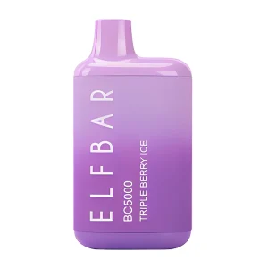 ELF BAR Disposable Vape BC 5000 Puffs – Triple Berry Ice