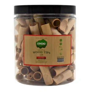 Endo Wood Tips Jar 120COUNT