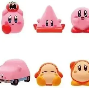 Ensky Kirby Soft Mascot Figure Set - 10 Piece Puppet Collection