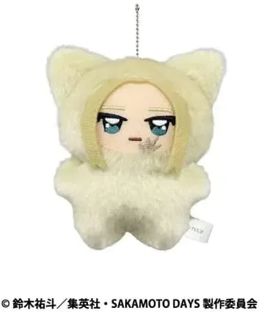 Ensky Sakamoto Days Shishiba Chimi Kemomascot Figure - Collectible