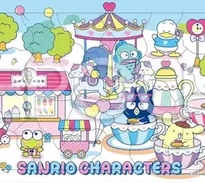 Epoch Apollo's Step Panorama Sanrio Boys Puzzle Set for Kids Ages 5+