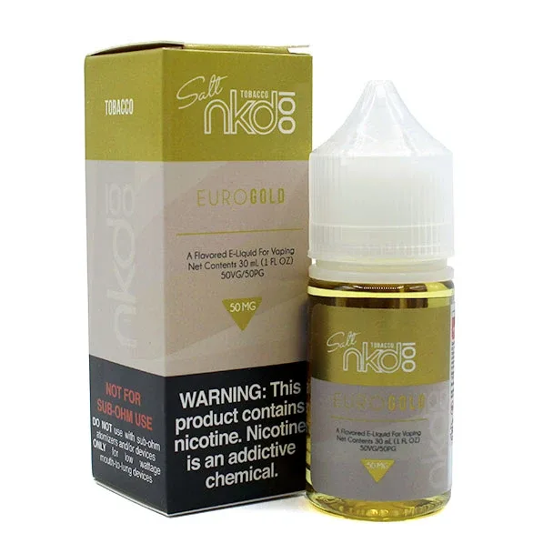 Euro Gold - 50mg - Naked 100 Salt - 30mL