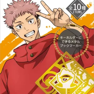 F-Toys Confect Japan Jujutsu Kaisen 10 Piece Metal Bookmark Shokugan/Gum Set