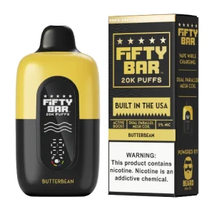 Fifty Bar 20K Butterbean Disposable Vape | From $9.95