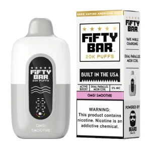 Fifty Bar 20K OMG! Smoothie Disposable Vape | From $9.95