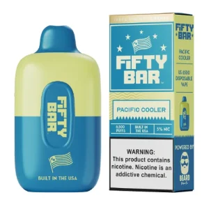 Fifty Bar 6500 Pacific Cooler Disposable Vape | $9.95