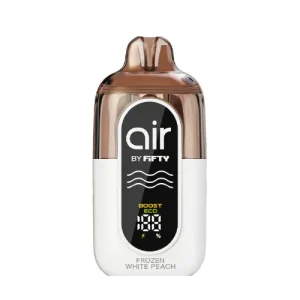 Fifty Bar Air - Frozen White Peach Disposable Vape | From $9.95