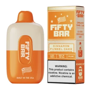Fifty Bar Cinnamon Funnel Cake Disposable Vape | $9.95