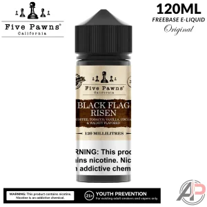 Five Pawns Black Flag Risen E-Liquid 120mL