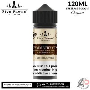 Five Pawns Symmetry Six E-Liquid 120mL
