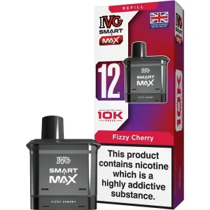 Fizzy cherry IVG Smart Max pod & refill 12ml