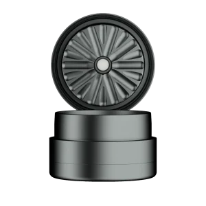 Flower Mill 2.5" Next Gen Standard Grinder - Gunmetal