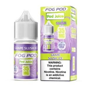 Fog Pod X Pod Juice Grape Slush Ice Salt 30ml E-Juice