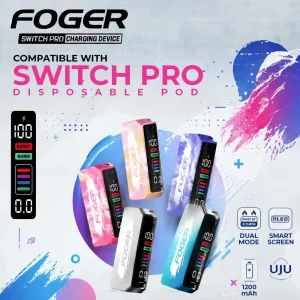 Foger Switch Pro 30K Puff Disposable Replacement Battery