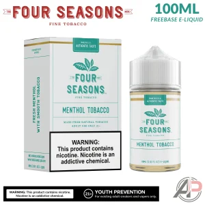Four Seasons Menthol Tobacco E-Liquid 60mL