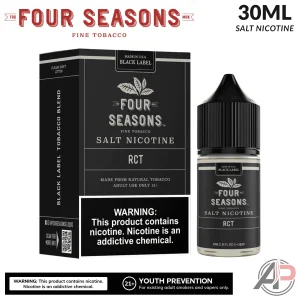 Four Seasons RCT Black Label Salt Nicotine 30mL