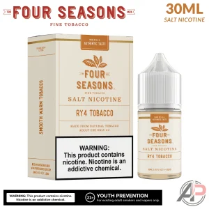 Four Seasons RY4 Tobacco Salt Nicotine 30mL
