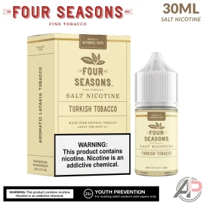 Four Seasons Turkish Tobacco Salt Nicotine 30mL