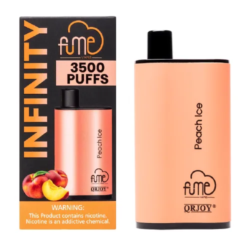 Fume Infinity Peach Ice 3500 Puffs Disposable Vape