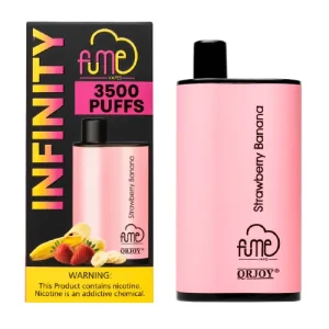 Fume Infinity Strawberry Banana 3500 Puffs Disposable Vape