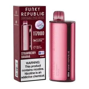 Funky Republic Strawberry Banana Disposable Vape | $10.95