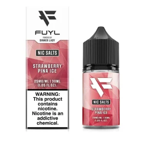 FUYL By Dinner Lady Strawberry Pina Ice Salts 30ml E-Juice