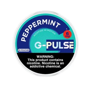 G-Pulse - Nicotine Pouches - 20 Count - Peppermint