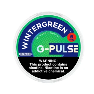 G-Pulse - Nicotine Pouches - 20 Count - Wintergreen