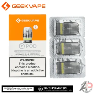 Geek Vape Q Replacement Pod Cartridges 3 Pack