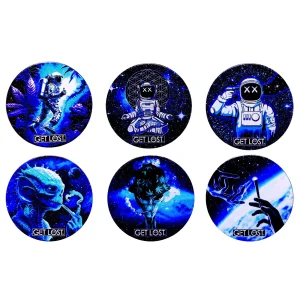 Get Lost 4 Piece Galaxy Grinder - 50mm