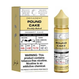 Glas Basix Pound Cake 60ml Vape Juice | Only $9.95