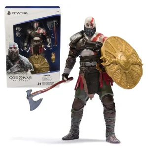 God of War Ragnarok Kratos 6-Inch Shapes Collection Action Figure