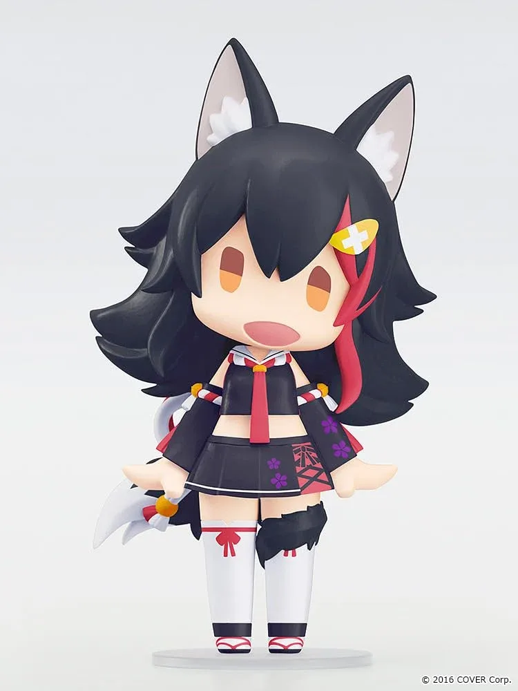 Good Smile Company Hello! Good Smile Hololive Production Ookami Mio Figure - Image 2