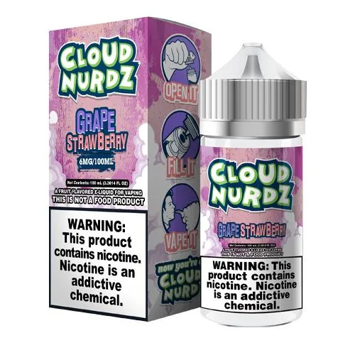 Grape Strawberry by Cloud Nurdz 100ml - Image 2