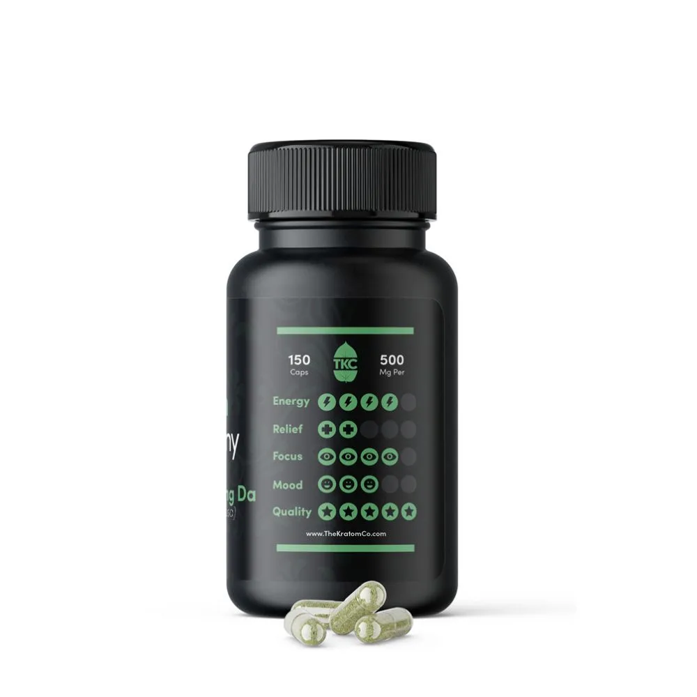 Green Maeng Da Kratom Capsules | Premium Quality by The Kratom Company - Image 2