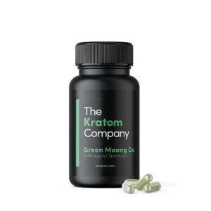 Green Maeng Da Kratom Capsules | Premium Quality by The Kratom Company
