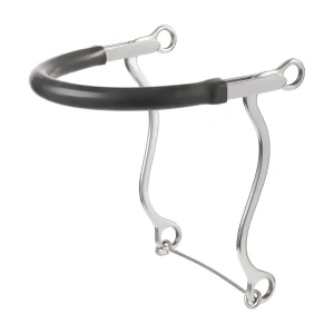 Hackamore with Gum Rubber Covered Bike Chain Noseband