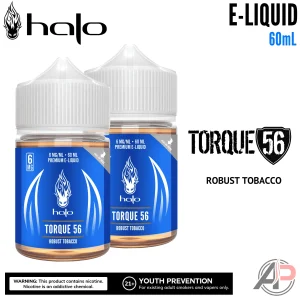 Halo Torque 56 Robust Tobacco E-Liquid 60mL