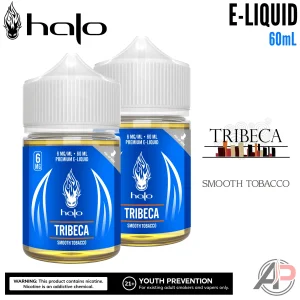 Halo Tribeca Smooth Tobacco E-Liquid 60ml