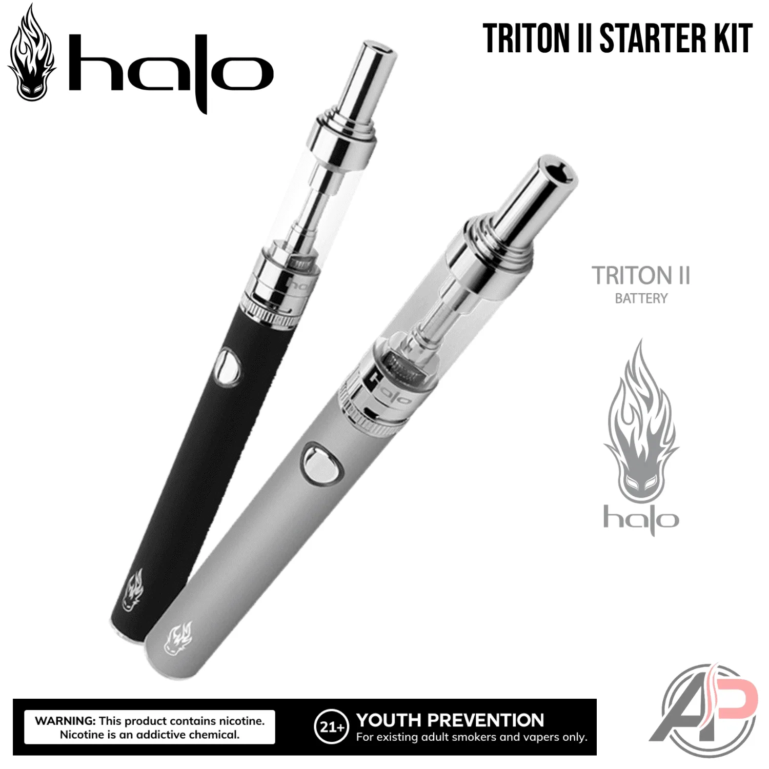 Halo Triton II Starter Kit Device Vape Battery - Image 2