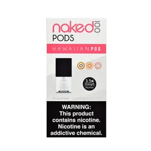 Hawaiian POG - Pack of 4 Pods by Naked 100 Pod System - Ejuice Store